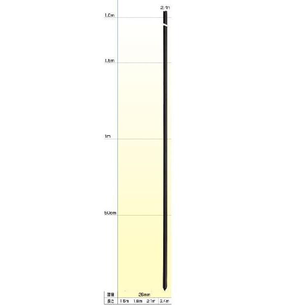 dC x dC dq FRP|[ 50{ i26mm X 2.4mj 240cm dx FRPx d