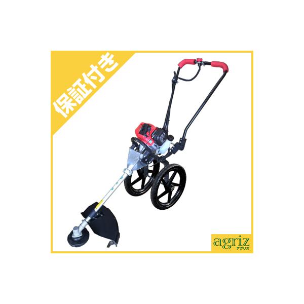 アサライト手押し式 草刈り機 三菱ミラクルスタートα 【直接引取】 プレミア保証プラス付き)(ASALITE） AS-43ALRHA 手押し式草刈機 VIVy
