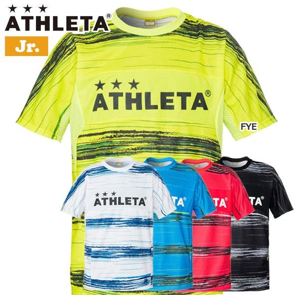 サッカー ウェア 半袖 子供用 アスレタ Athleta ジュニア ボーダープラクティスシャツ 練習着 フットサル Ath ss メール便配送 Ath j スポーツマーケットm2c 通販 Yahoo ショッピング