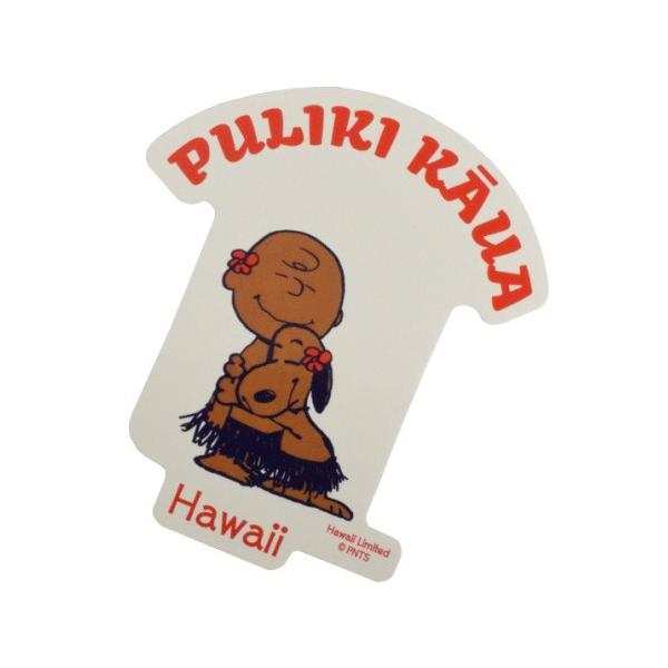 ハワイ限定 日焼け スヌーピー PULIKI KAUA ステッカー Moni Honolulu