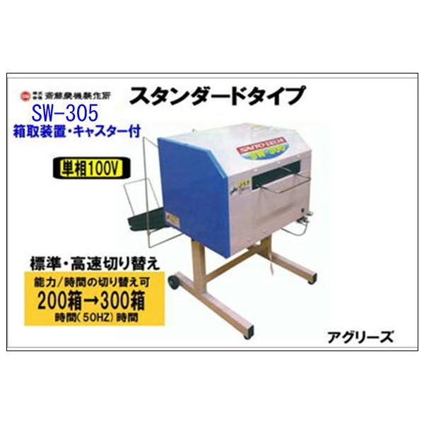 送料無料と書いてあっても沖縄県と全国離島への送料は別途お見積りとなりますのでお問い合わせください。【商品説明】サイトーの苗箱洗浄機 SW-305は、農業現場での苗箱洗浄作業を効率的にサポートする機械です。高圧水流とブラシを活用した洗浄システ...