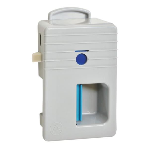 汲取・水洗タイプ共有商品。ＡＵトイレのドアノブと内鍵としての使用されている部材です。付属のネジを電動ドリル等で締め付けドアーに取付。