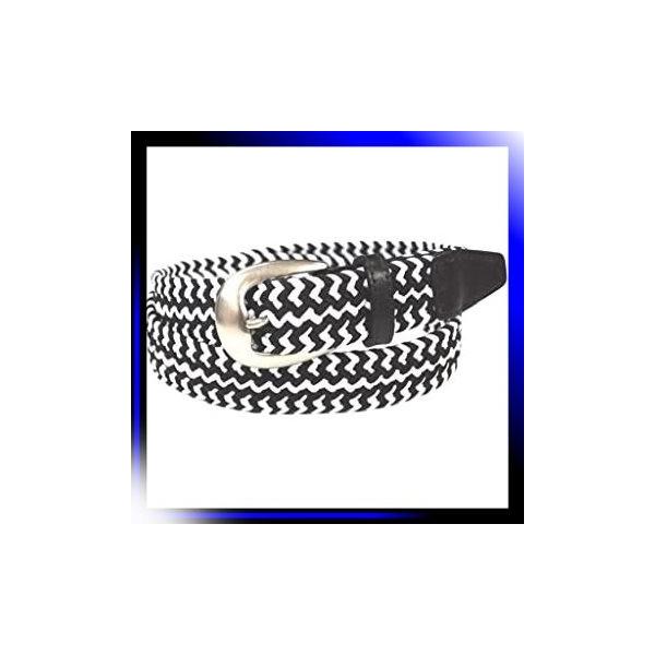 ブラウン 完全送料無料 カジュアルゴムメッシュベルト 日本 レディースベルト