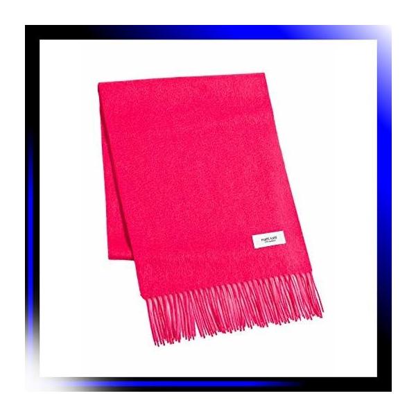 F ピンク のカシミア100 ストール 送料無料でお届けします