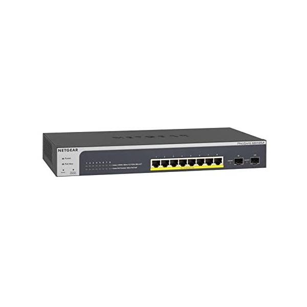 Netgear スイッチングハブ ギガ 10ポート スマートスイ Poe ふるさと割 75w