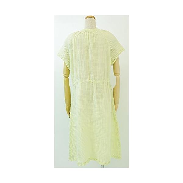Large ライトグリーン トラスト ウエストドロストワンピース ライトグリー
