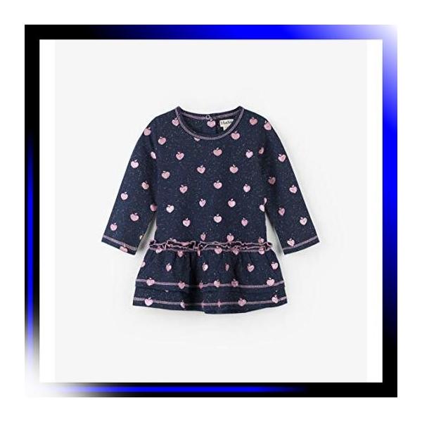 85cm 90cm ハットレイ お歳暮 ワンピース 85 フリル きらきらアップル