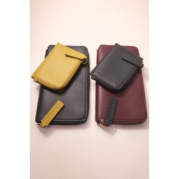 MARNI （マルニ） ZIP WALLET ＆ COINPURSE ジップ長財布&小銭入れ