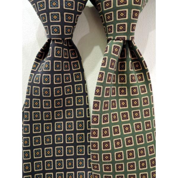 DRAKE'S（ドレイクス） (Drake's)【新作】「Diamond Print Silk Tie