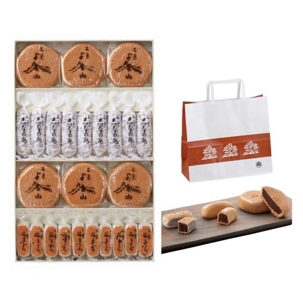 両口屋是清 銘菓詰合 E27 25個入り 個包装の和菓子 手土産 差し入れ ギフト お供え物 法事 お中元 手提げ袋付き