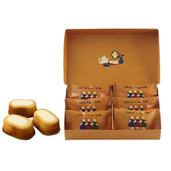 「商品情報」商品の説明クラシックなチーズケーキを焼き菓子にしたイメージでつくったスイーツは、かわいらしいフォルムのお菓子に。 カマンベールチーズとエダムチーズにほんのりレモンをきかせて仕上げたしっとりケイク生地に２種のチーズを練り込んだチョ...