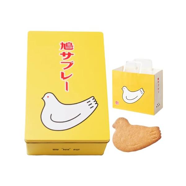鳩サブレー 34枚 缶入 手提げ袋付き 鎌倉銘菓 豊島屋 バターサブレ ギフト お土産 焼菓子