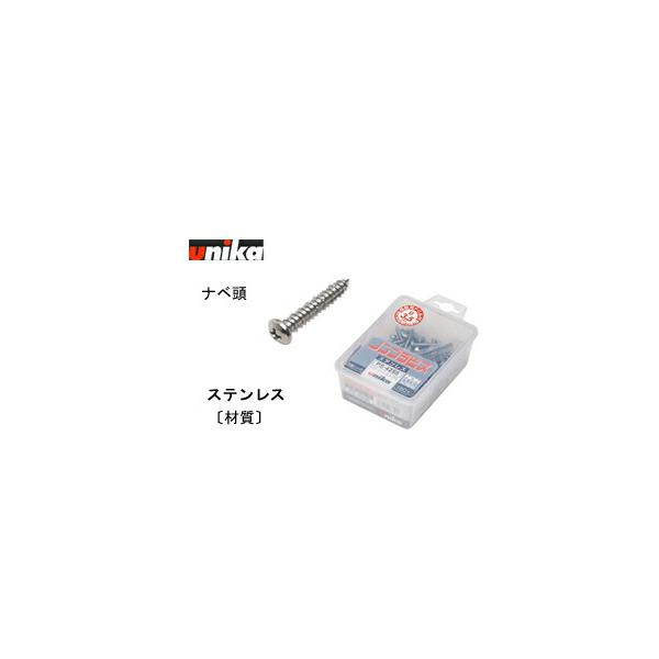 ユニカ PS-438DN ノンプラビス　ステンレス製　ナベ頭　(85本入)