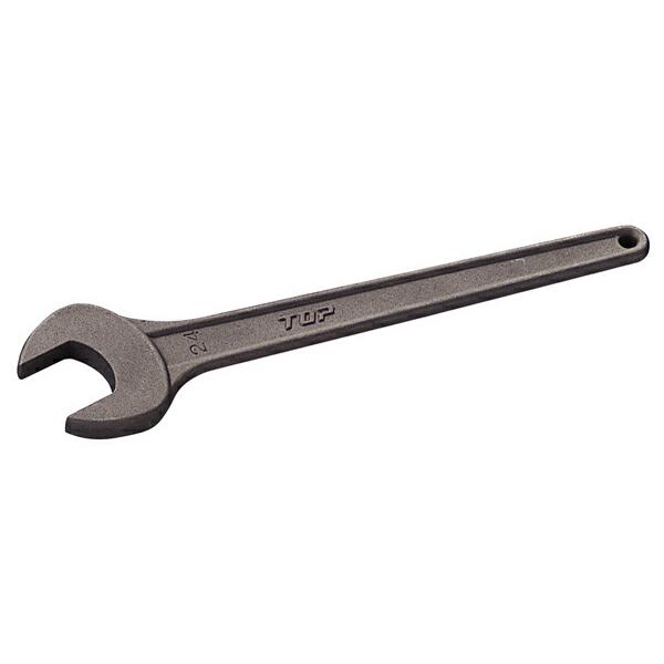 TOP/トップ工業 RS-30 丸形片口スパナ(強力級) 30mm : プロの工具専門