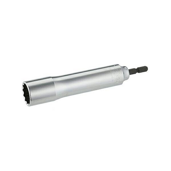 (未使用･未開封品)トップ (TOP) 電動ドリル用 12角ソケットロングタイプ 対辺17 12角仕様 ダブルナット脱着可能 ESS-17L TOP/トップ工業 ESS-17L 電動ドリル用12角ソケット ロングタイプ(6.35