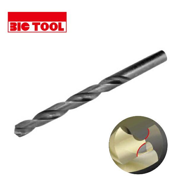 ビックツール GKD10.0 10.0mm 月光ドリル 5本入 コバルトドリル : プロ