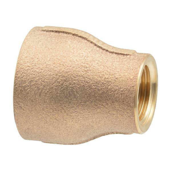 カクダイ-配管継手 #6127-20X13 砲金ソケット（異径） : プロの工具