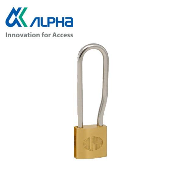 ALPHA 南京錠 鍵付き アルファ/ALPHA #1000-40 L/S-M K/A(30E073) 南京錠 吊長 40mm 同一鍵