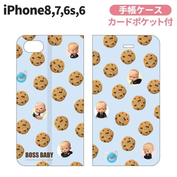 Iphone8 7 6s 6 ボス ベイビー 手帳型ケース ポケット付 クッキー 可愛い キャラクター アニメ 映画 Boss 02b Boss 02b Aien 通販 Yahoo ショッピング