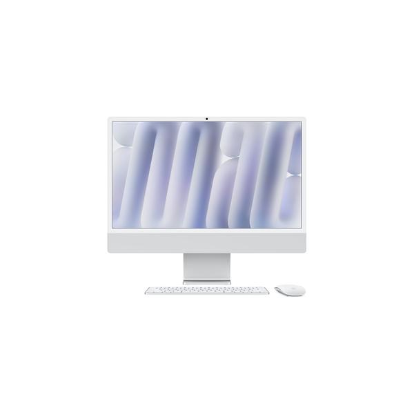 Apple iMac 24インチ M4チップ 10コア 256GB 16GBメモリ MWUU3J/A [シルバー]【お取り寄せ ※1ヶ月から2ヶ月見込み】（2100000016955）