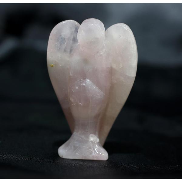 ・材質　ローズクォーツ・50mm×33mm×16mm・画像はサンプルです。同質の綺麗なものを選んで送ります。※下の「商品説明・情報」もご覧ください。