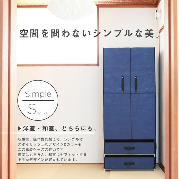 衣装ケース ハンガーラック 衣類の収納 大容量 ホコリからガード