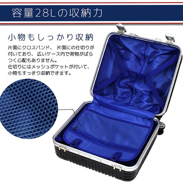 アルミフレーム TSAロック付き 28インチ スーツケース OUNCE スーツケース | アルミフレーム Sサイズ 35L - .OUNCE