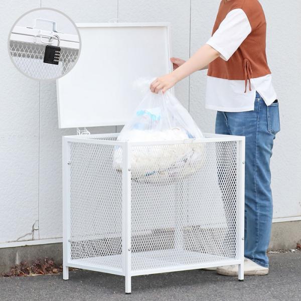 ゴミステーション 大型 ゴミ箱 ゴミステーション 南京錠付き 大容量