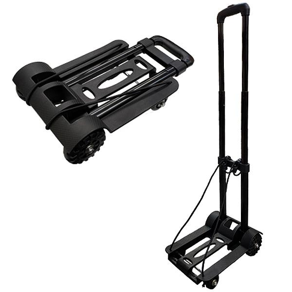 キャリーカート 軽量 折りたたみ 台車 4輪 カート 折り畳み ハンドキャリー フック付き コンパクト 運搬 ハンドキャリー ハンドトラックtgtc 一撃shop 通販 Paypayモール