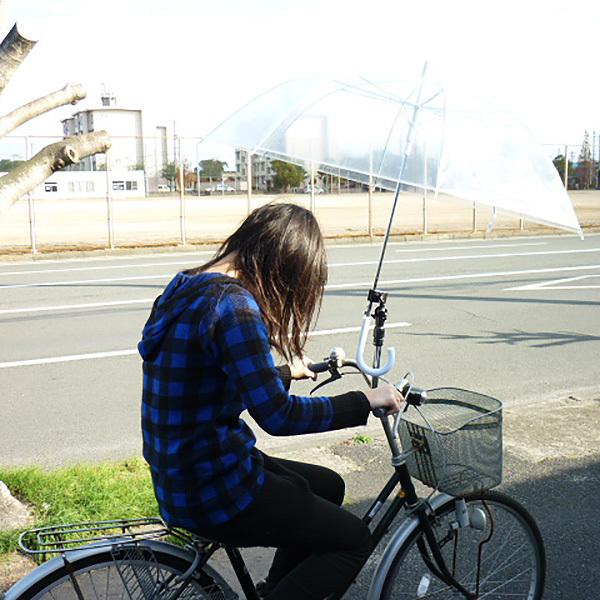 自転車傘スタンド 自転車 傘スタンド 傘ホルダー 傘立て 日傘スタンド 傘固定 通勤 通学 日除け 雨除け 紫外線対策  ###傘スタンドWLSJ-II### 一撃SHOP - 通販 - PayPayモール