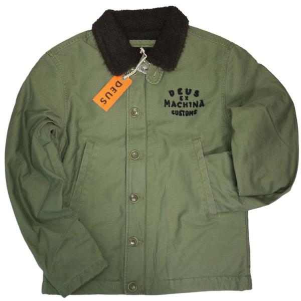 デウス デッキジャケット メンズ ジャンパー デウスエクスマキナ 緑 アーミー Deus Ex Machina Dmwa 5062 Buyee Buyee Japanese Proxy Service Buy From Japan Bot Online