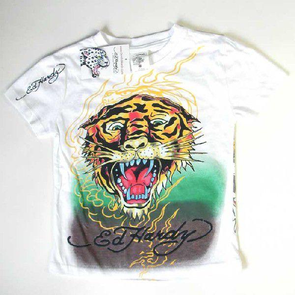 Ed Hardy エドハーディー Tシャツ 男の子 女の子 2-7才 半袖