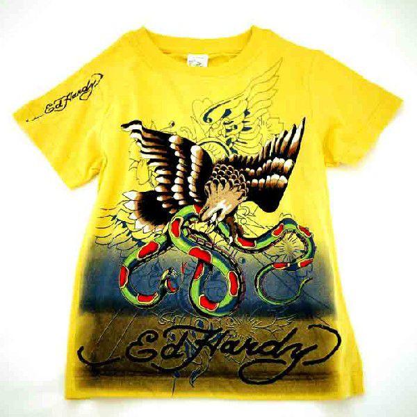Ed Hardy エドハーディー Tシャツ キッズ 男の子 女の子 半袖 3
