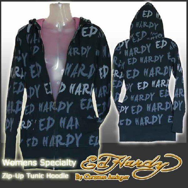 エドハーディ　パーカー　レディース Ed Hardy 【25%OFF】 エドハーディー レディース ラインストーン