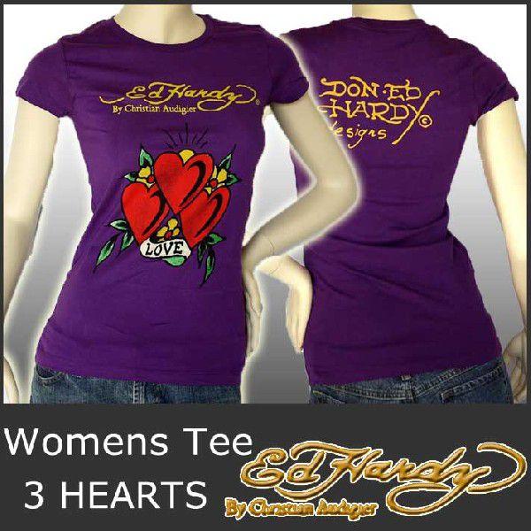 Ed Hardy（エド・ハーディー） Tシャツ レディース 半袖 チュニック 3