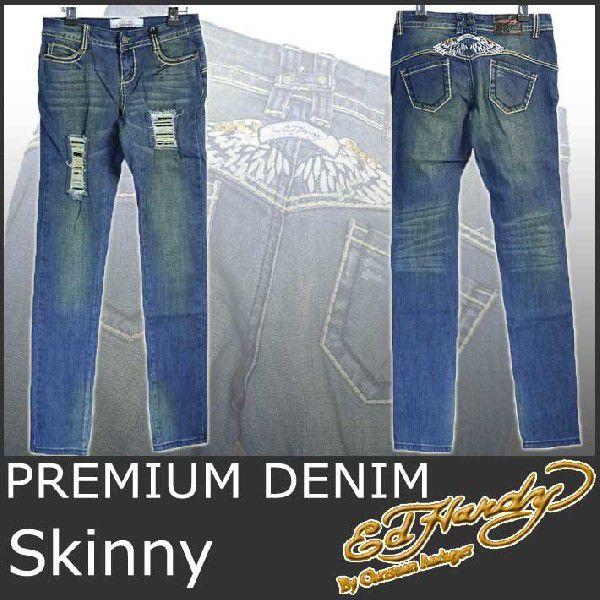 Ed Hardy エドハーディー ジーンズ レディース W70-89