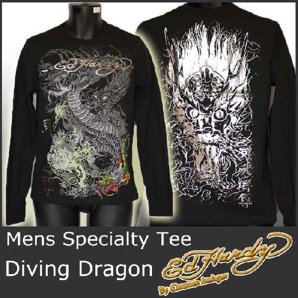 Ed Hardy（エド・ハーディー） Tシャツ メンズ スペシャリティー 長袖