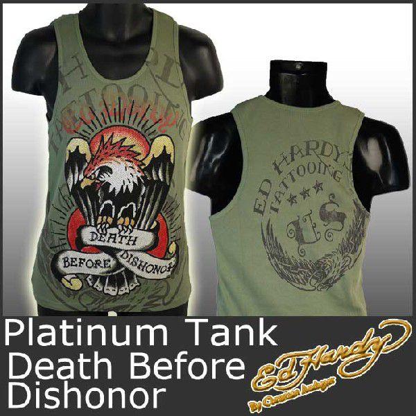 Ed Hardy エドハーディー タンクトップ メンズ タカ DBD