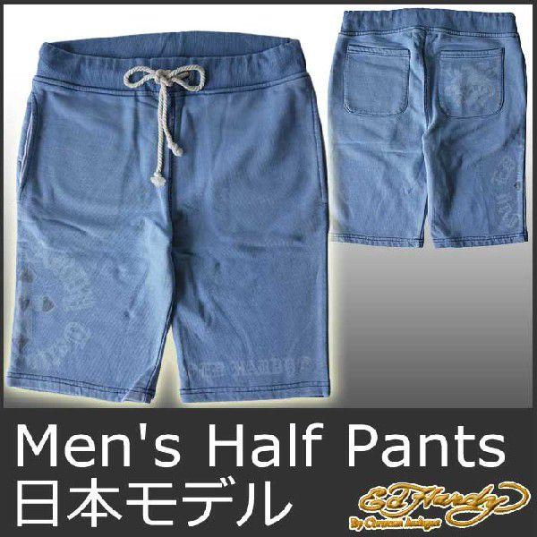 Ed Hardy（エド・ハーディー） ハーフパンツ メンズ クロス/空 ドン