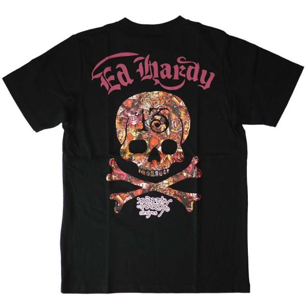 Ed Hardy（エド・ハーディー） Tシャツ メンズ 天竺 シャツ 13スカル
