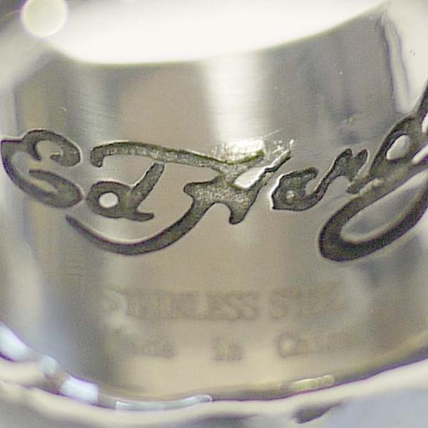Ed Hardy エドハーディ リング ペア 指輪 スカル ドクロ メンズ