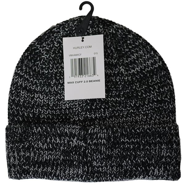 ビッグマックニット帽 Hurley（ハーレー） ビーニー ニット キャップ 帽子 Hurley 9044 Max