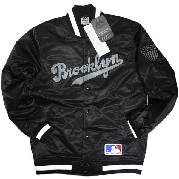 スタジャン メンズ 黒 冬 マジェスティック ブルックリン ドジャース ブラック Majestic Mlb Brooklyn Dodgers 5004 中綿 Buyee Buyee 日本の通販商品 オークションの代理入札 代理購入