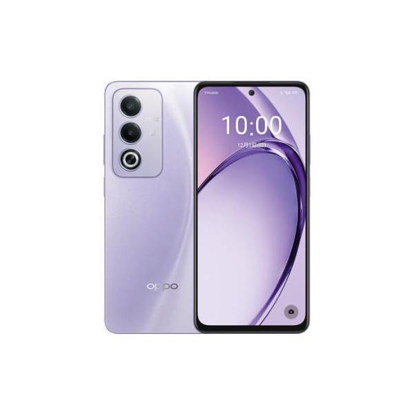 OPPO A 新品 SoftBank A3 5G A4020p SIMフリー 128GB パープル 充電