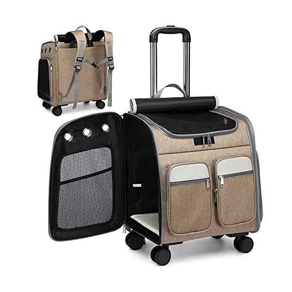 ペットキャリー キャスター付き