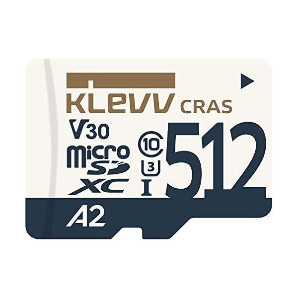 エッセンコアクレブ KLEVV microSDXC 512GB UHS-I U3 V30 A2 最大読込 100MB/s 4K対応 K512GUSD6  通販 