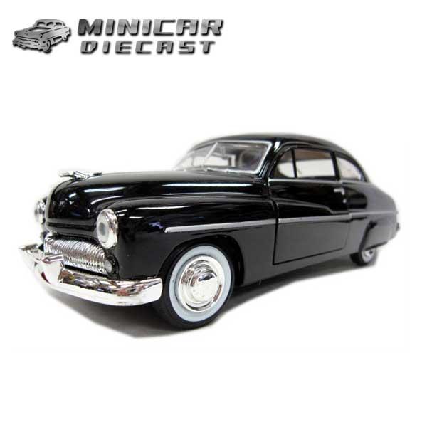 箱傷み有】 1/24 箱入り ミニカー 1949 MERCURY COUPE ブラック 1949年