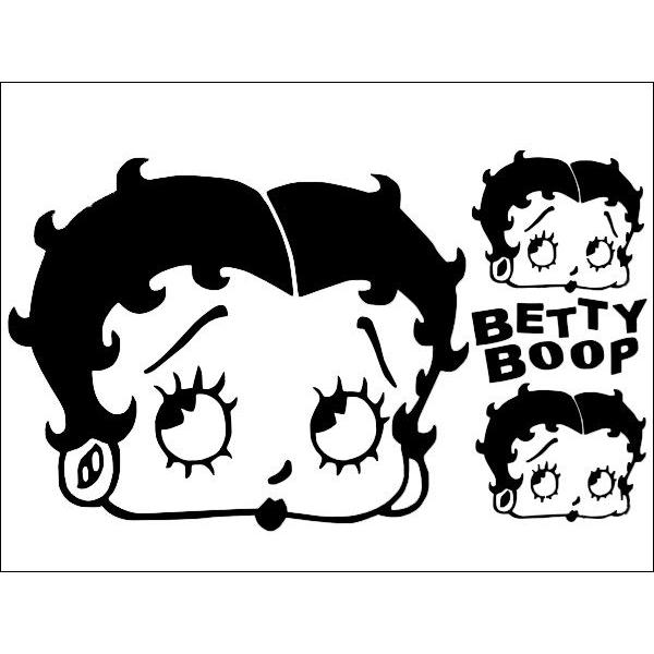 カッティングステッカー ベティブープセット全２色 Buyee Buyee Japanese Proxy Service Buy From Japan Bot Online