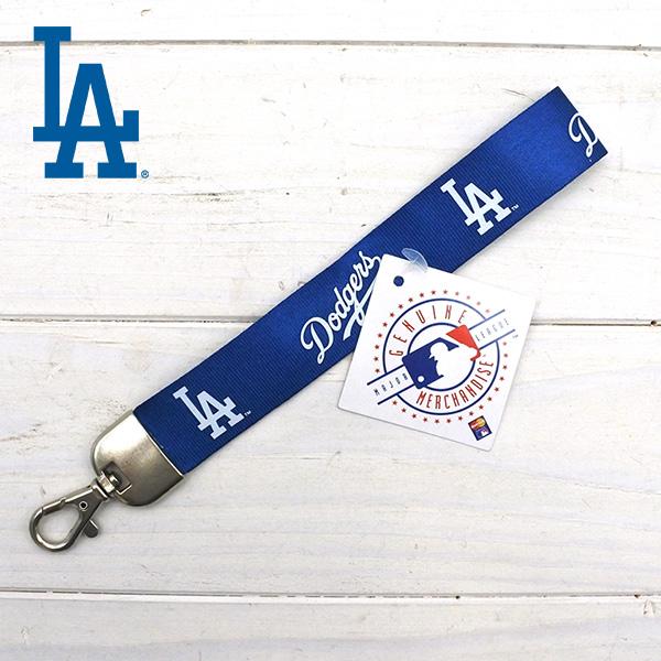 ドジャース リボンキーホルダー グッズ MLB dodgers LA