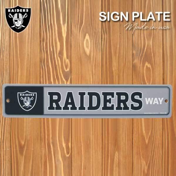 NFL Raiders メタルサイン 壁掛け